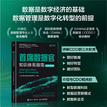 《 首席数据官知识体系指南》[67M]百度网盘|pdf下载|亲测有效